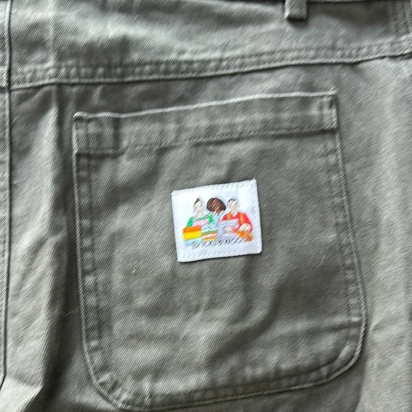 Bricks & Wood Green Chinos Cotton Blend - Picture 5 of 6